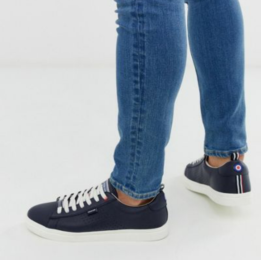 Lambretta Classic Sneakers | Navy | Sz: 8US 7UK
